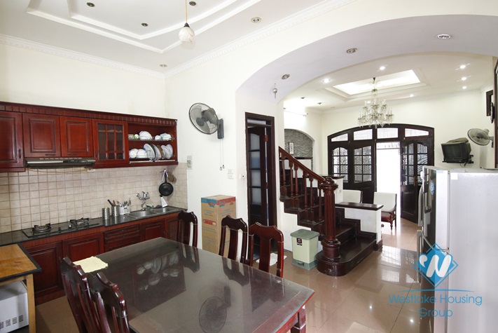 Nice 5 bedrooms house for rent in Van Cao, Ba Dinh area